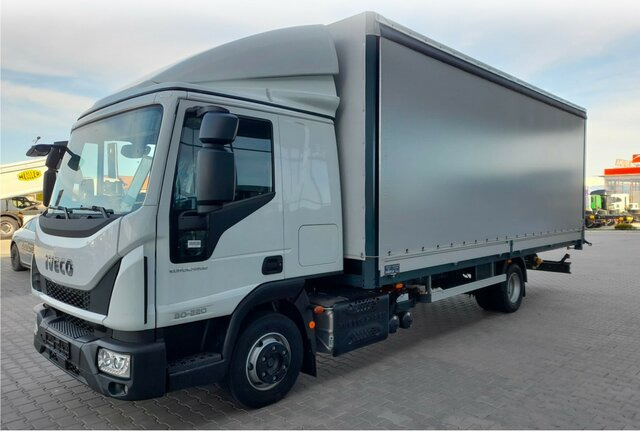 IVECO EuroCargo ML80E22/FP EVI_E - S100 HIGHCOMFORT... - Camião de lona: foto 1 IVECO EuroCargo ML80E22/FP EVI_E - S100 HIGHCOMFORT... - Camião de lona: foto 1