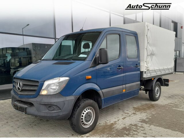 MERCEDES-BENZ Sprinter 316 DOKA 4X4+6 LOCURI+BENA TRANSPORT... - Minibus, Furgão de passageiros: foto 1 MERCEDES-BENZ Sprinter 316 DOKA 4X4+6 LOCURI+BENA TRANSPORT... - Minibus, Furgão de passageiros: foto 1