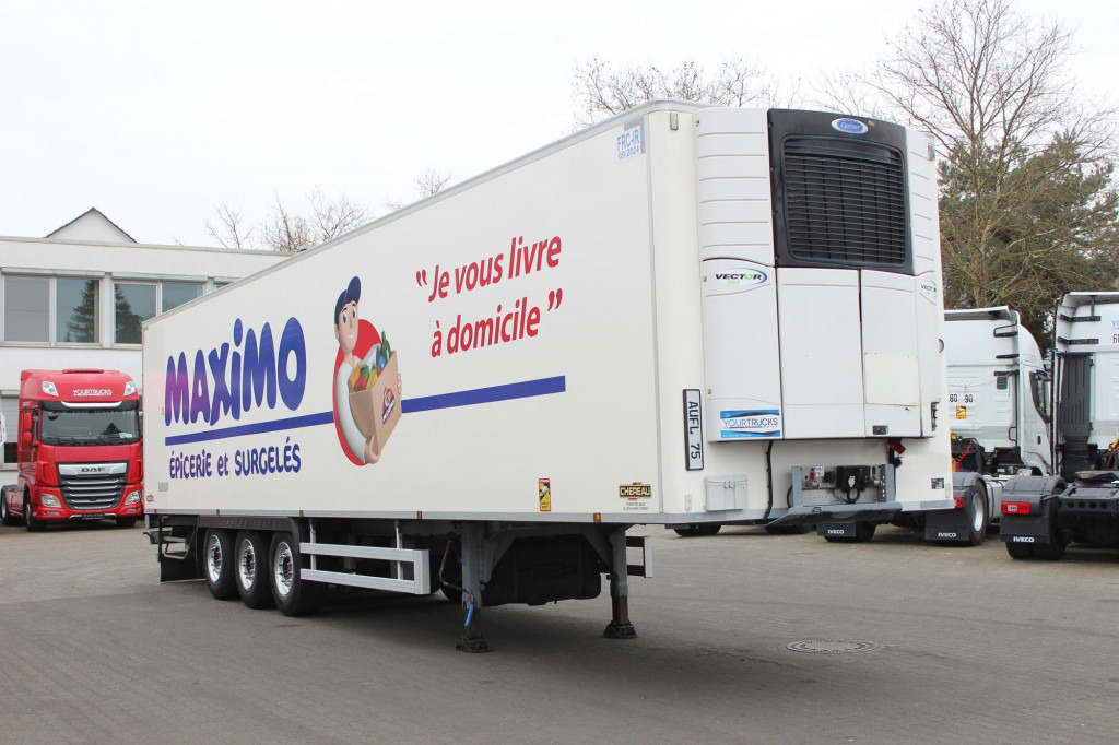 Semi-reboque frigorífico Chereau CV 1550  Strom  2,60h  TW  Liftachse  SAF  FRC: foto 7