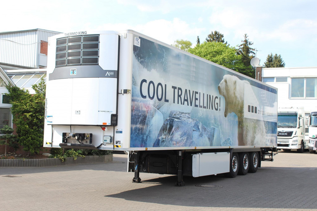 Chereau Thermo King A500 Doppelstock Blumen SAF Lift - Semi-reboque frigorífico: foto 1 Chereau Thermo King A500 Doppelstock Blumen SAF Lift - Semi-reboque frigorífico: foto 1