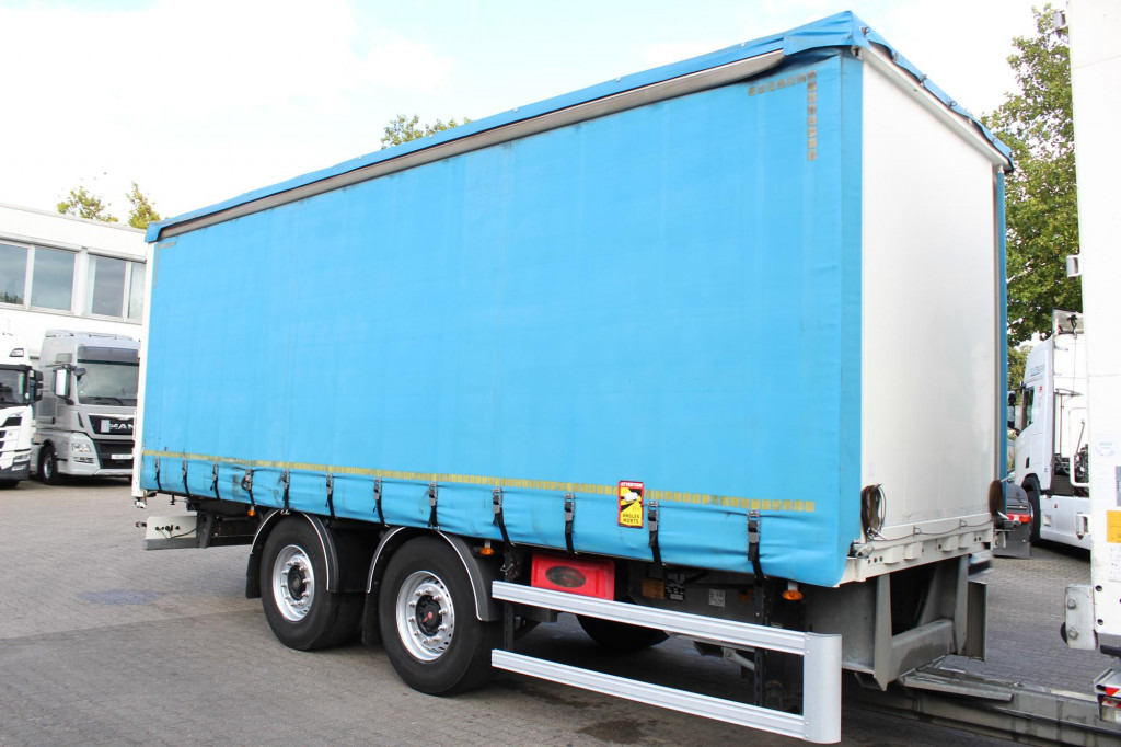 Fruehauf Fruehauf 2-Achser SAF Edscha Alu Bordwände - Reboque de lona: foto 1 Fruehauf Fruehauf 2-Achser SAF Edscha Alu Bordwände - Reboque de lona: foto 1