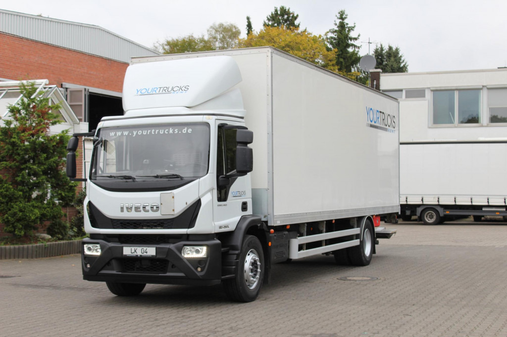 Iveco Eurocargo 190-280 E6 Koffer 8,51m Roltor LBW - Camião furgão: foto 1 Iveco Eurocargo 190-280 E6 Koffer 8,51m Roltor LBW - Camião furgão: foto 1
