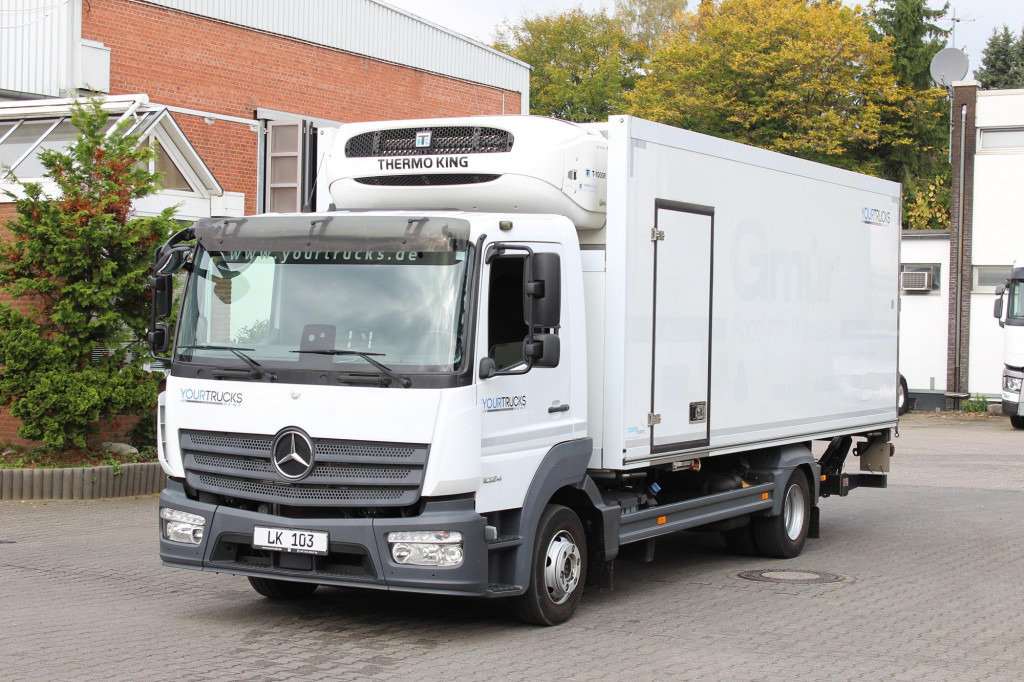 Mercedes-Benz Atego  1024 E6 TK T-1000R Strom Tür+LBW Nur 85Tkm - Camião frigorífico: foto 1 Mercedes-Benz Atego  1024 E6 TK T-1000R Strom Tür+LBW Nur 85Tkm - Camião frigorífico: foto 1