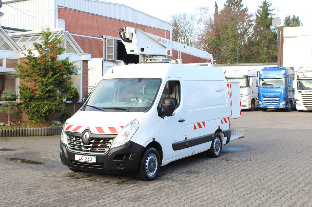 Renault Master Comilev 100TF1 10m Klima nur 167h HU-UVV - Caminhão com plataforma aérea: foto 1 Renault Master Comilev 100TF1 10m Klima nur 167h HU-UVV - Caminhão com plataforma aérea: foto 1