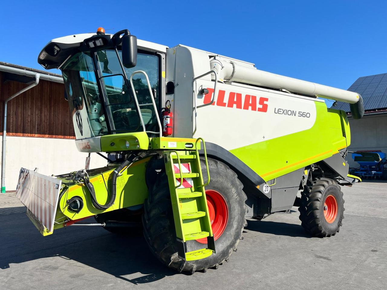 CLAAS Lexion 550, 3D, SW V750, Baujahr 2009 - Ceifeira debulhadora: foto 2 CLAAS Lexion 550, 3D, SW V750, Baujahr 2009 - Ceifeira debulhadora: foto 2