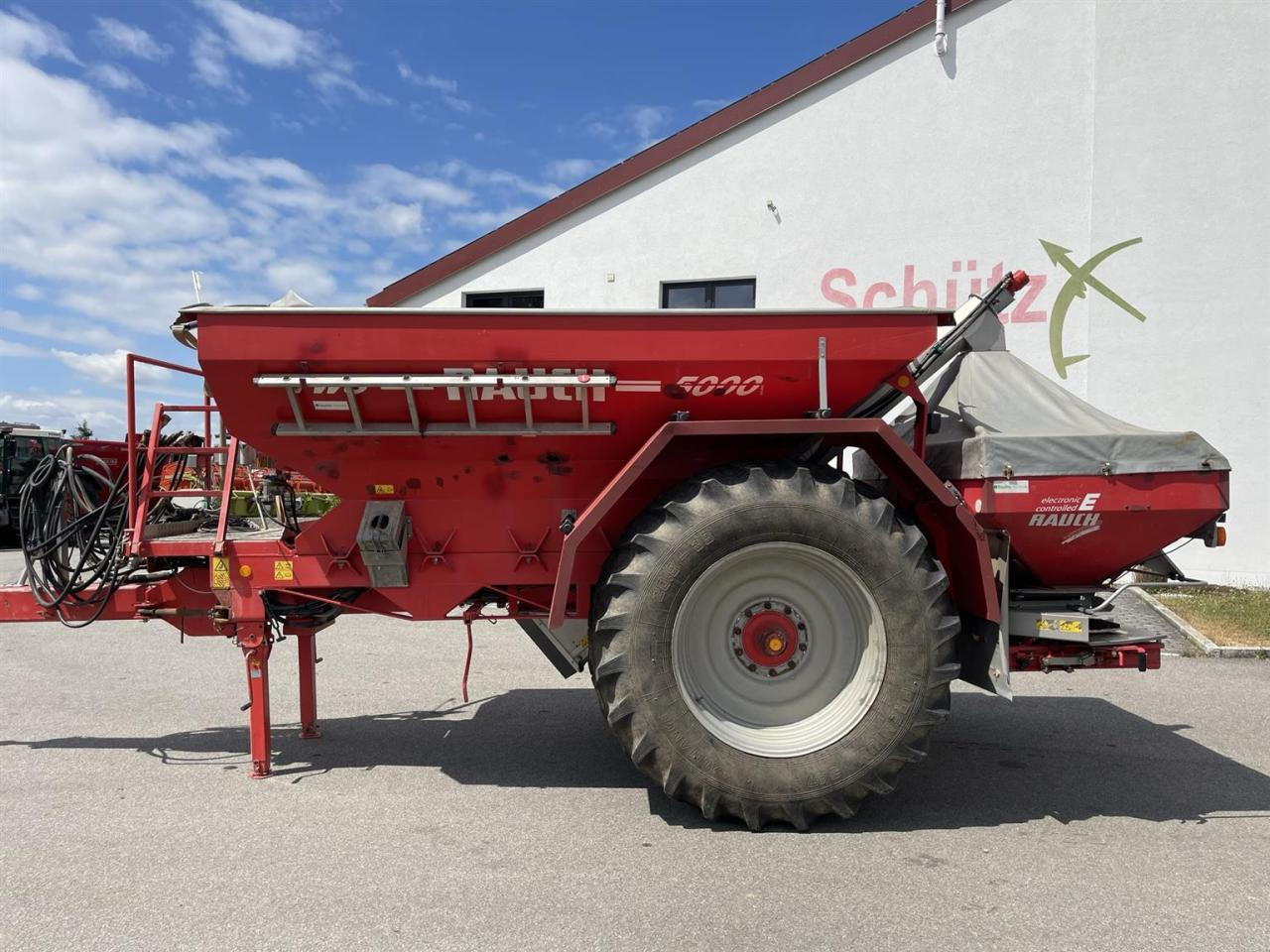Rauch TWS 5000 Düngerwagen mit Lenkung und Streuer Axera H-EMC - Distribuidor de fertilizantes: foto 3 Rauch TWS 5000 Düngerwagen mit Lenkung und Streuer Axera H-EMC - Distribuidor de fertilizantes: foto 3