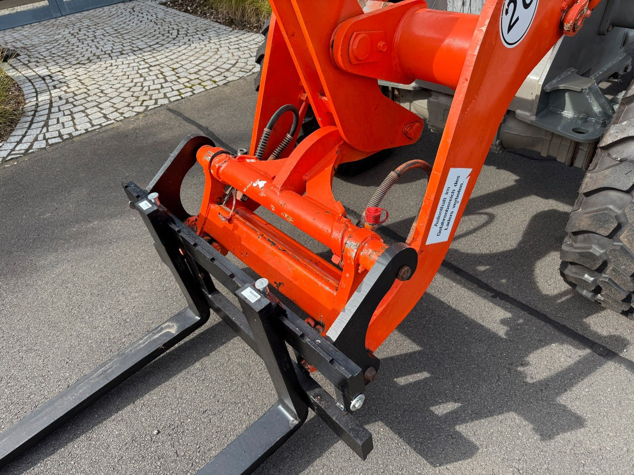 Atlas AR 80 hydr. SW , Palettengabel - Pá carregadora de rodas: foto 4 Atlas AR 80 hydr. SW , Palettengabel - Pá carregadora de rodas: foto 4
