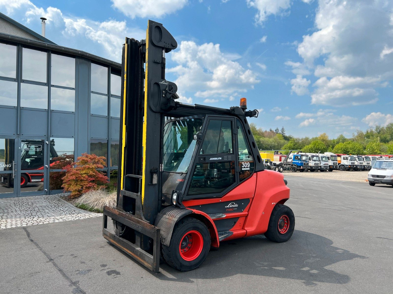 Linde H 80-900 EVO Linde H 80-900 EVO - Empilhadeira a diesel: foto 2 Linde H 80-900 EVO Linde H 80-900 EVO - Empilhadeira a diesel: foto 2