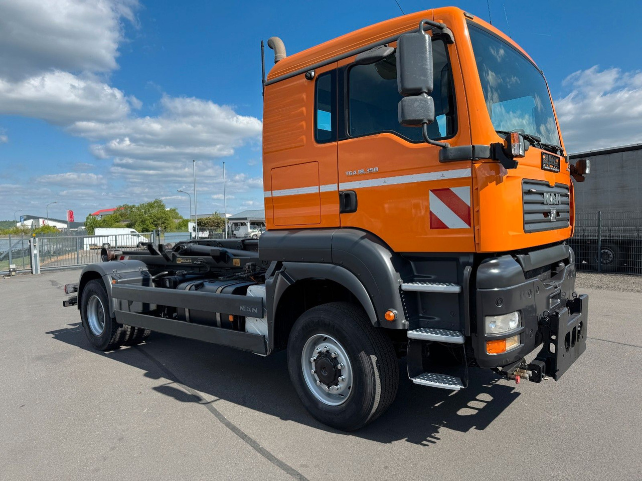 Camião polibenne MAN TGA 18.350 4x4 Meiler Abroller RK 14.45 Winterd.: foto 13