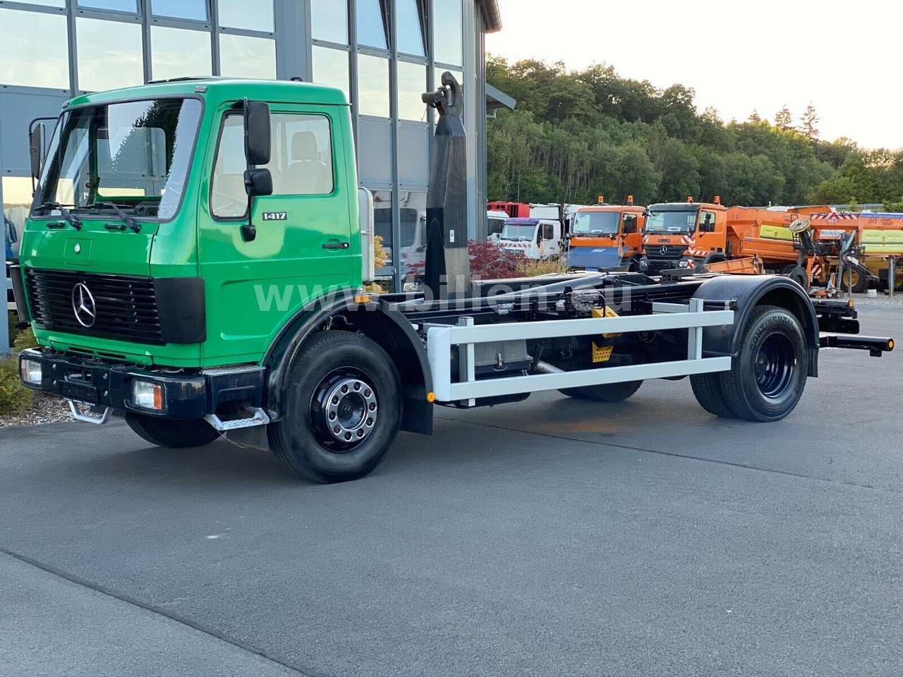Mercedes-Benz 1417 Abroller Tüv / H- Kennzeichen / Mercedes-Benz 1417 Abroller Tüv / H- Kennzeichen / - Camião polibenne: foto 1 Mercedes-Benz 1417 Abroller Tüv / H- Kennzeichen / Mercedes-Benz 1417 Abroller Tüv / H- Kennzeichen / - Camião polibenne: foto 1