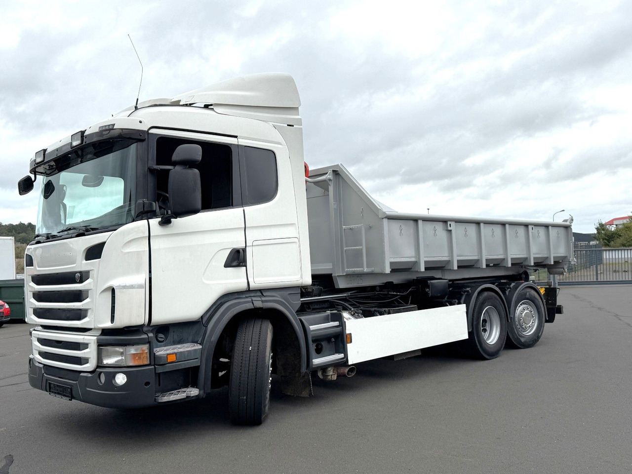 Scania G 440 LB 6x2 Knickhaken Retarder, Klima - Camião polibenne: foto 1 Scania G 440 LB 6x2 Knickhaken Retarder, Klima - Camião polibenne: foto 1
