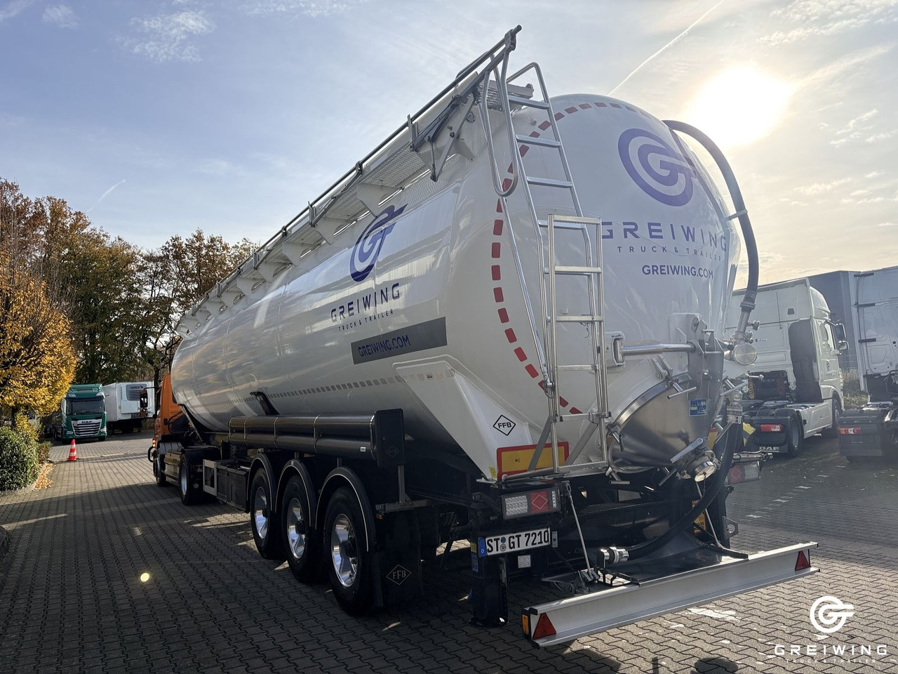 Feldbinder KIP 60.3 - Semirreboque silo: foto 5 Feldbinder KIP 60.3 - Semirreboque silo: foto 5