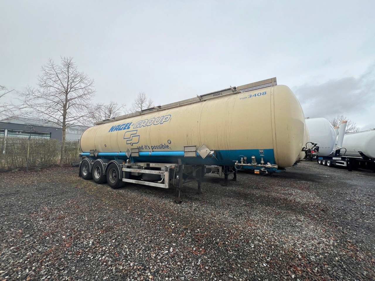 Lag 32000 l Lebensmitteltank mit 3 Kammern, ADR - Semirreboque tanque: foto 3 Lag 32000 l Lebensmitteltank mit 3 Kammern, ADR - Semirreboque tanque: foto 3