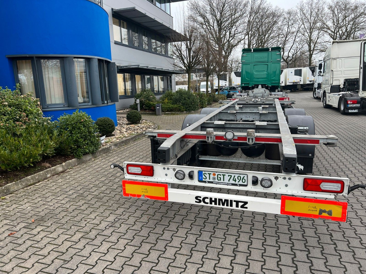 Schmitz Cargobull ZWF 18/L-20' MIDI - Reboque transportador de contêineres/ Caixa móvel: foto 2 Schmitz Cargobull ZWF 18/L-20' MIDI - Reboque transportador de contêineres/ Caixa móvel: foto 2