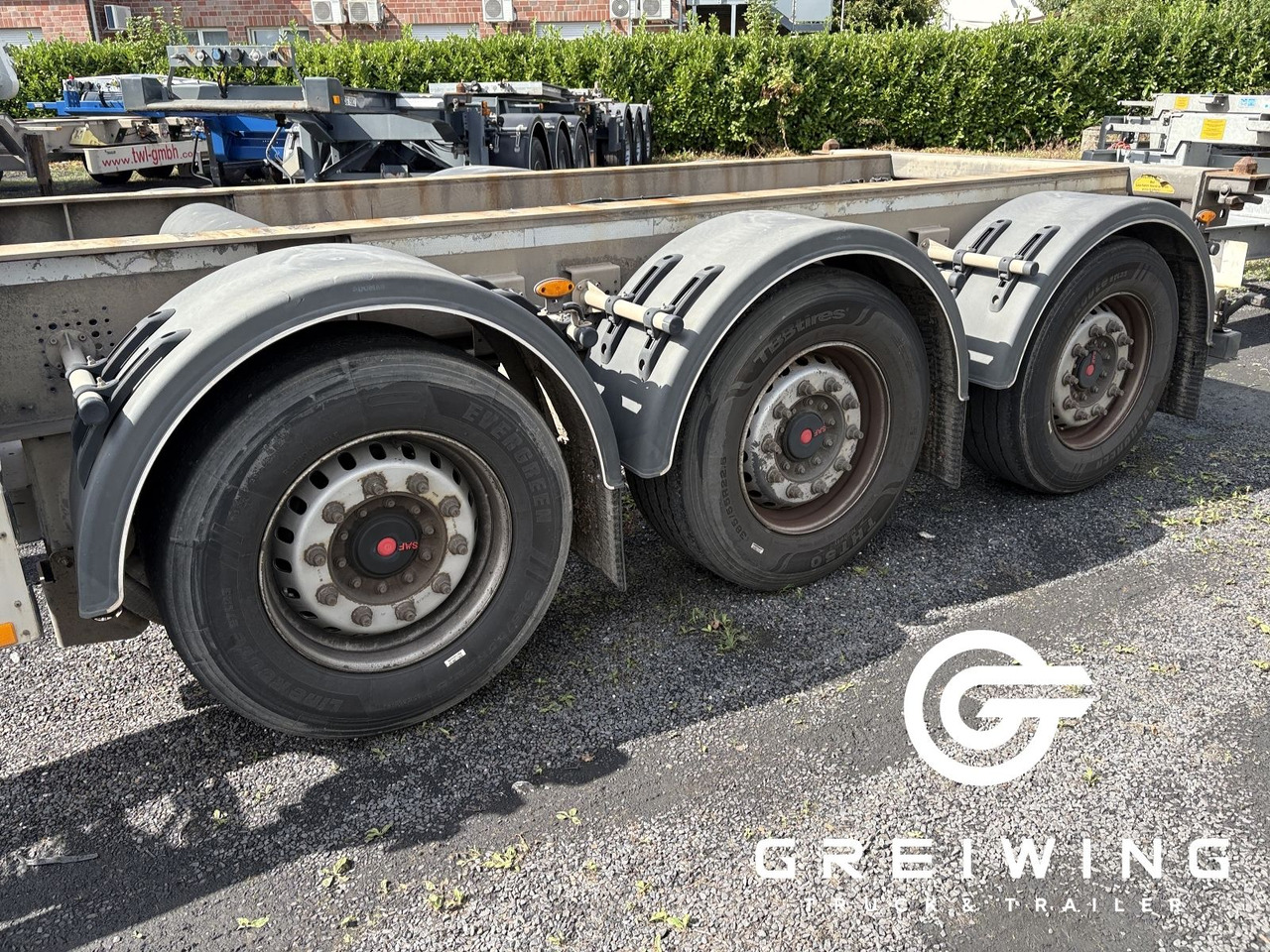 Web-Trailer LPRS 24 20/30/40/45 - Semi-reboque transportador de contêineres/ Caixa móvel: foto 5 Web-Trailer LPRS 24 20/30/40/45 - Semi-reboque transportador de contêineres/ Caixa móvel: foto 5