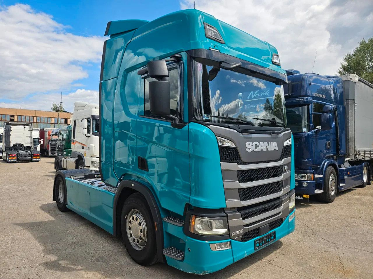 Scania R500 Standard-Turquoise-Standklima-Big NAVI-Hydr - Tractor: foto 2 Scania R500 Standard-Turquoise-Standklima-Big NAVI-Hydr - Tractor: foto 2