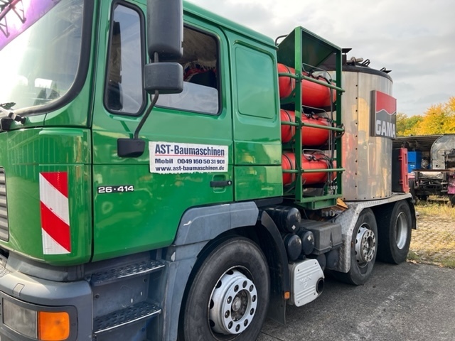 LKW MAN Asphaltkocher Bitumen Mastic mit Isolierung 26.414 - Máquina de asfalto: foto 4 LKW MAN Asphaltkocher Bitumen Mastic mit Isolierung 26.414 - Máquina de asfalto: foto 4