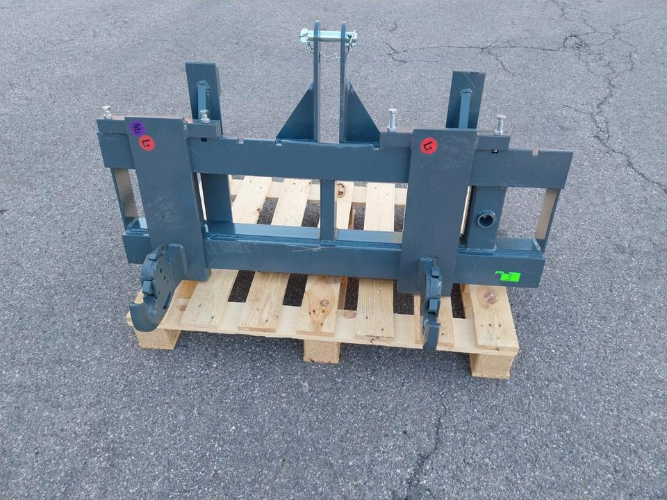 Adapter Weidemann Hoflader auf 3 Punkt Kat II Palettengabel Euro - Garfos: foto 1 Adapter Weidemann Hoflader auf 3 Punkt Kat II Palettengabel Euro - Garfos: foto 1
