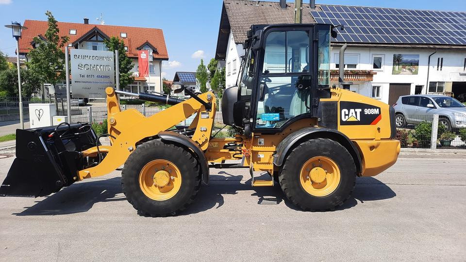 Cat 908M Radlader Hoflader Lader Schaufellader - Carregadora articulada: foto 1 Cat 908M Radlader Hoflader Lader Schaufellader - Carregadora articulada: foto 1