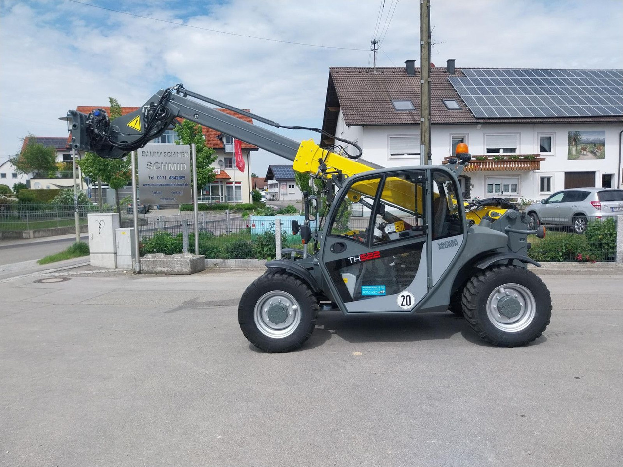 Pá carregadora de rodas Kramer TH 522 Teleskoplader: foto 1