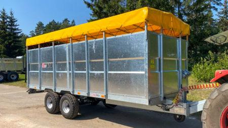 Viehanhänger Tandem Viehwagen Viehtransporter Anhänger - Reboque transporte de gado: foto 2 Viehanhänger Tandem Viehwagen Viehtransporter Anhänger - Reboque transporte de gado: foto 2