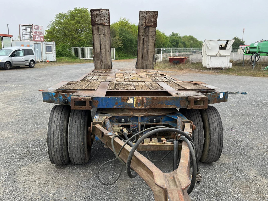 GOLDHOFER Tieflader TU 3-24 80 Tiefladeranhänger Rampen - Reboque baixa: foto 3 GOLDHOFER Tieflader TU 3-24 80 Tiefladeranhänger Rampen - Reboque baixa: foto 3