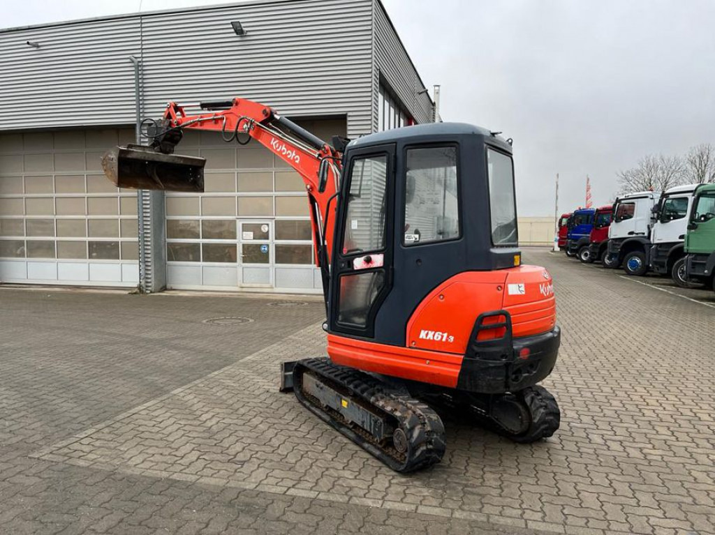 KUBOTA Minibagger KX 61 Minibagger 2245h, incl. Grabn+Tieflöffel - Mini escavadeira: foto 3 KUBOTA Minibagger KX 61 Minibagger 2245h, incl. Grabn+Tieflöffel - Mini escavadeira: foto 3