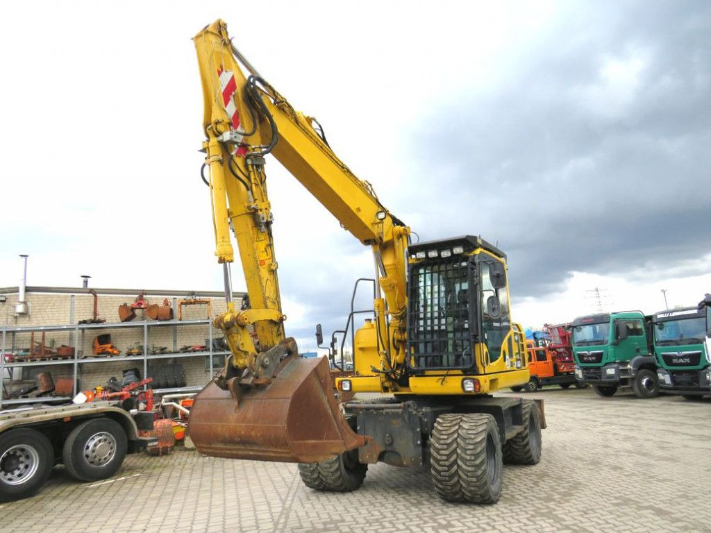 Komatsu Mobilbagger PW 148 - 8 Bagger 6.824h Deutsch top - Escavadeira de rodas: foto 3 Komatsu Mobilbagger PW 148 - 8 Bagger 6.824h Deutsch top - Escavadeira de rodas: foto 3
