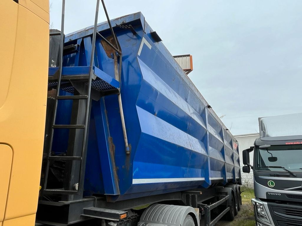 Semi-reboque basculante Lück SKF 35 65m³ Stahlmulde: foto 1
