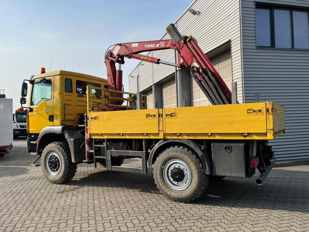 MAN TG-M 18.280 4x4 Pritsche Kran Singelreifen Funkf - Camião grua, Camião de caixa aberta/ Plataforma: foto 4 MAN TG-M 18.280 4x4 Pritsche Kran Singelreifen Funkf - Camião grua, Camião de caixa aberta/ Plataforma: foto 4