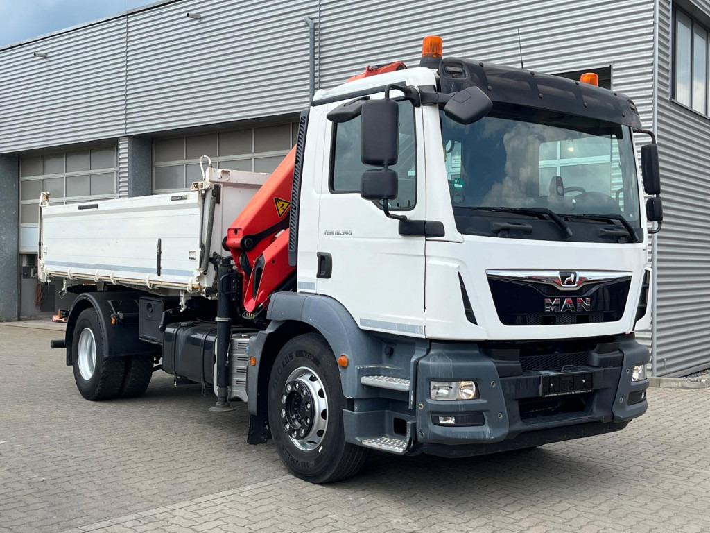 MAN TG-M 18.340 4x2 2-Achs Kipper Kran Palf. PK 13001 KA - Camião basculante, Camião grua: foto 5 MAN TG-M 18.340 4x2 2-Achs Kipper Kran Palf. PK 13001 KA - Camião basculante, Camião grua: foto 5