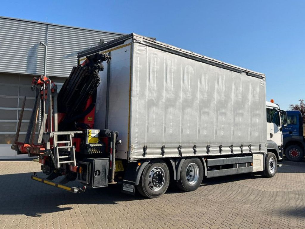 MAN TG-S 26.400 6x2-2 BL Pritsche Heckkran 5xhydr.Au - Camião grua: foto 4 MAN TG-S 26.400 6x2-2 BL Pritsche Heckkran 5xhydr.Au - Camião grua: foto 4