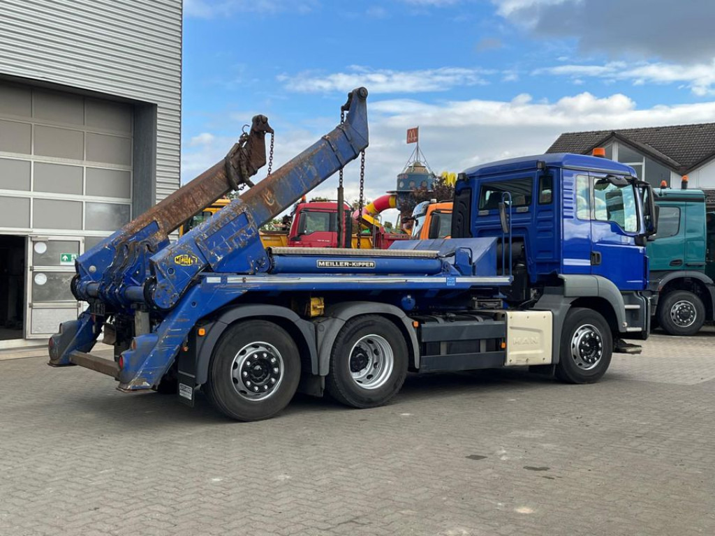 Camião multibenne MAN TG-S 26.400 6x2 BL Absetzkipper Meiller Funk: foto 7