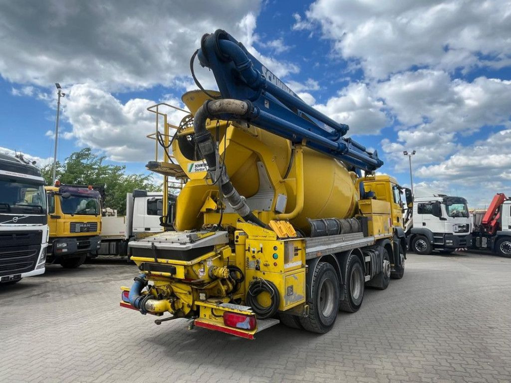 MAN TG-S 35.360 8x4 BB Pumi Pumi 24mKolbenpumpe deut - Autobomba de betão: foto 4 MAN TG-S 35.360 8x4 BB Pumi Pumi 24mKolbenpumpe deut - Autobomba de betão: foto 4