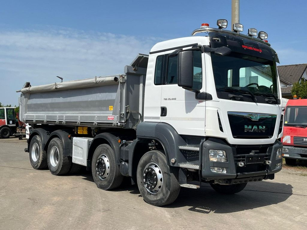 MAN TG-S 35.440 8x4 BB 4-Achs Kipper MeillerBordmati - Camião basculante: foto 2 MAN TG-S 35.440 8x4 BB 4-Achs Kipper MeillerBordmati - Camião basculante: foto 2