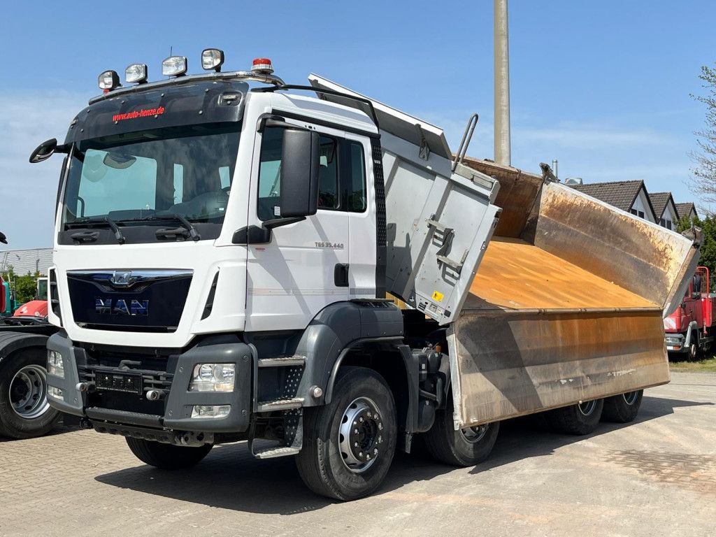 MAN TG-S 35.440 8x4 BB 4-Achs Kipper MeillerBordmati - Camião basculante: foto 1 MAN TG-S 35.440 8x4 BB 4-Achs Kipper MeillerBordmati - Camião basculante: foto 1