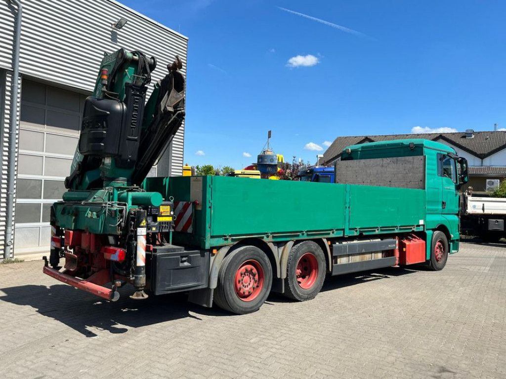 MAN TG-X 26.440 6x2-2 BL Pritsche Heckkran Fassi 360 - Camião de caixa aberta/ Plataforma, Camião grua: foto 4 MAN TG-X 26.440 6x2-2 BL Pritsche Heckkran Fassi 360 - Camião de caixa aberta/ Plataforma, Camião grua: foto 4