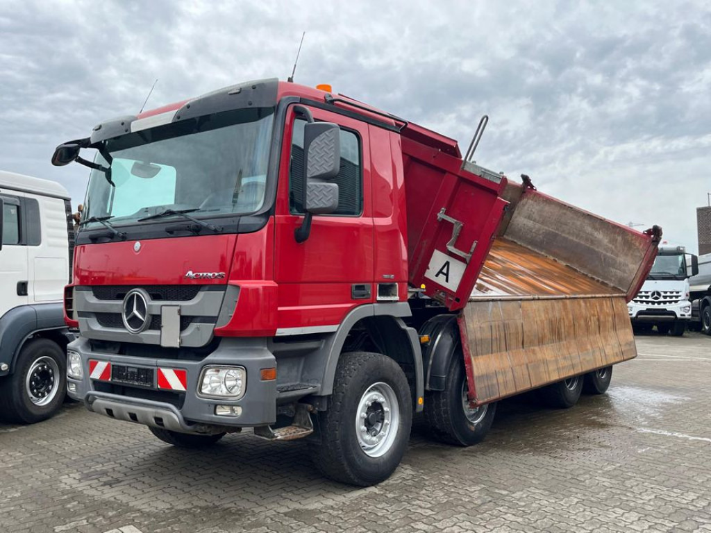 MERCEDES-BENZ Actros 4141 K 8x4 4-Achs Kipper Bordmatik Meiller Top - Camião basculante: foto 1 MERCEDES-BENZ Actros 4141 K 8x4 4-Achs Kipper Bordmatik Meiller Top - Camião basculante: foto 1