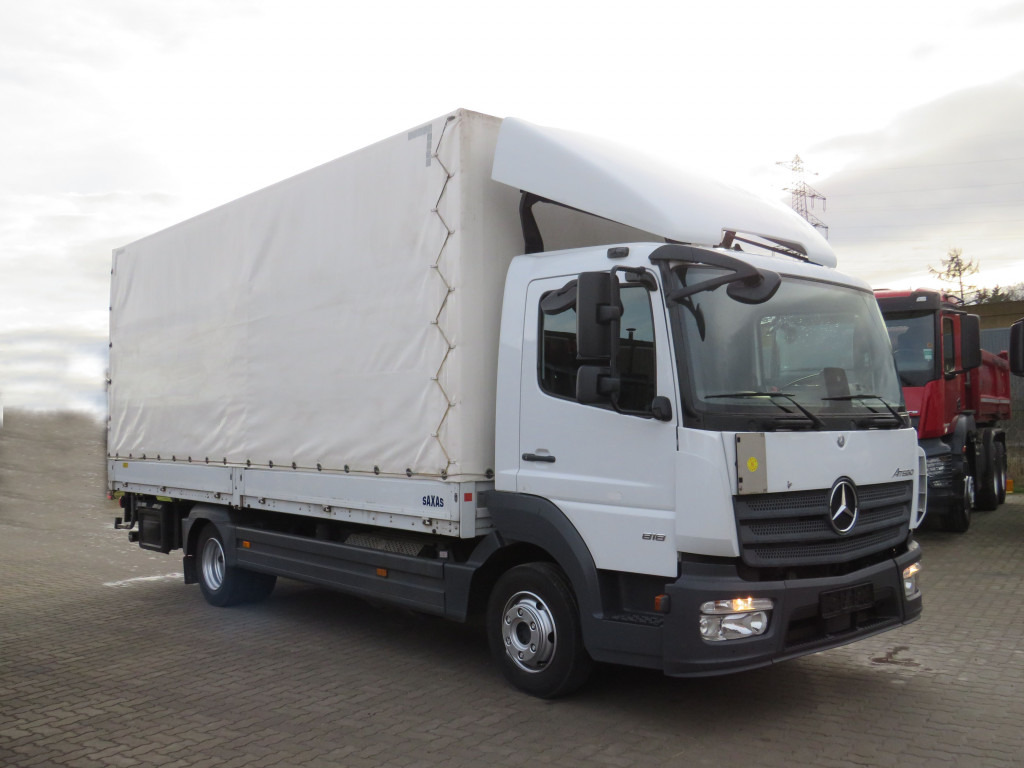 MERCEDES-BENZ Atego 818 L Pritsche LBW LBW 1 to AHK+Luftans - Carrinha de lona: foto 5 MERCEDES-BENZ Atego 818 L Pritsche LBW LBW 1 to AHK+Luftans - Carrinha de lona: foto 5