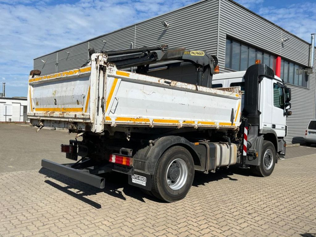 Mercedes-Benz Actros 1841 K 2-Achs Kipper Kran Funk/2xhydr+Gre - Camião basculante, Camião grua: foto 4 Mercedes-Benz Actros 1841 K 2-Achs Kipper Kran Funk/2xhydr+Gre - Camião basculante, Camião grua: foto 4