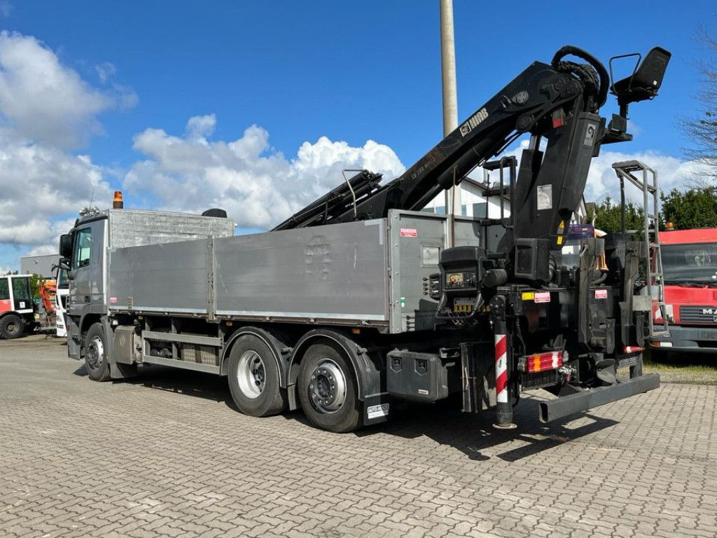 Mercedes-Benz Actros 2546 L 6x2 Pritsche Heckkran Hiab 288 6x - Camião grua, Camião de caixa aberta/ Plataforma: foto 5 Mercedes-Benz Actros 2546 L 6x2 Pritsche Heckkran Hiab 288 6x - Camião grua, Camião de caixa aberta/ Plataforma: foto 5