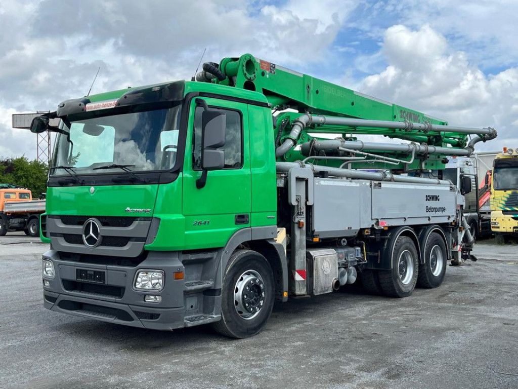 Mercedes-Benz Actros 2641 6x4 Betonpumpe Schwing S 36 X nur 2 - Autobomba de betão: foto 2 Mercedes-Benz Actros 2641 6x4 Betonpumpe Schwing S 36 X nur 2 - Autobomba de betão: foto 2