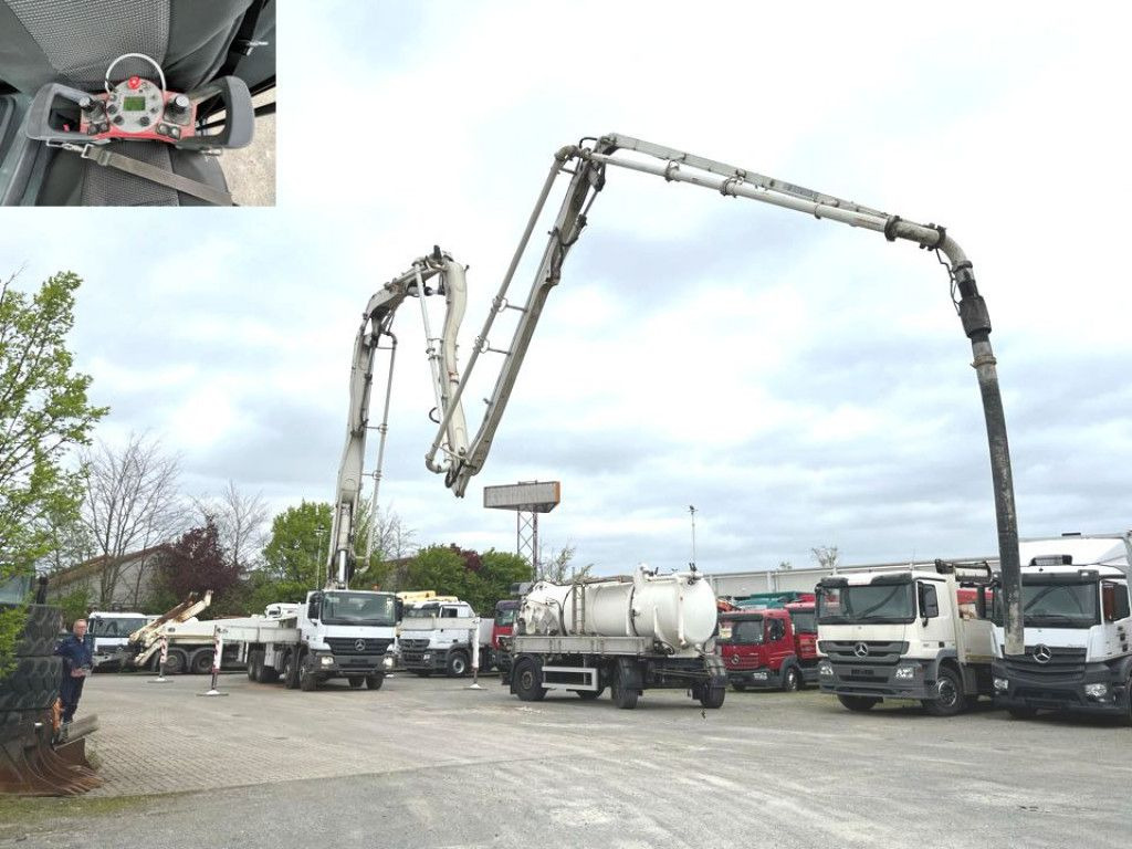 Mercedes-Benz Actros 3241 B 8x4 Betonpumpe Putzmeister 42m - Autobomba de betão: foto 3 Mercedes-Benz Actros 3241 B 8x4 Betonpumpe Putzmeister 42m - Autobomba de betão: foto 3