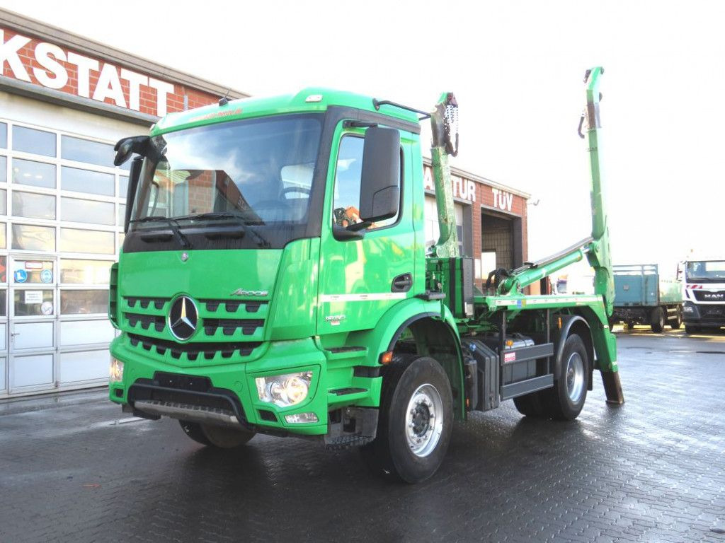 Mercedes-Benz Arocs 1830 K Absetzkipper Meiller Tele - Camião multibenne: foto 1 Mercedes-Benz Arocs 1830 K Absetzkipper Meiller Tele - Camião multibenne: foto 1