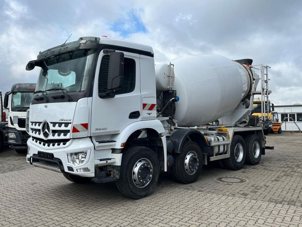 Mercedes-Benz Arocs 3240 B 8x4 Betonmischer Deutsch Top AP Ach - Camião betoneira: foto 1 Mercedes-Benz Arocs 3240 B 8x4 Betonmischer Deutsch Top AP Ach - Camião betoneira: foto 1