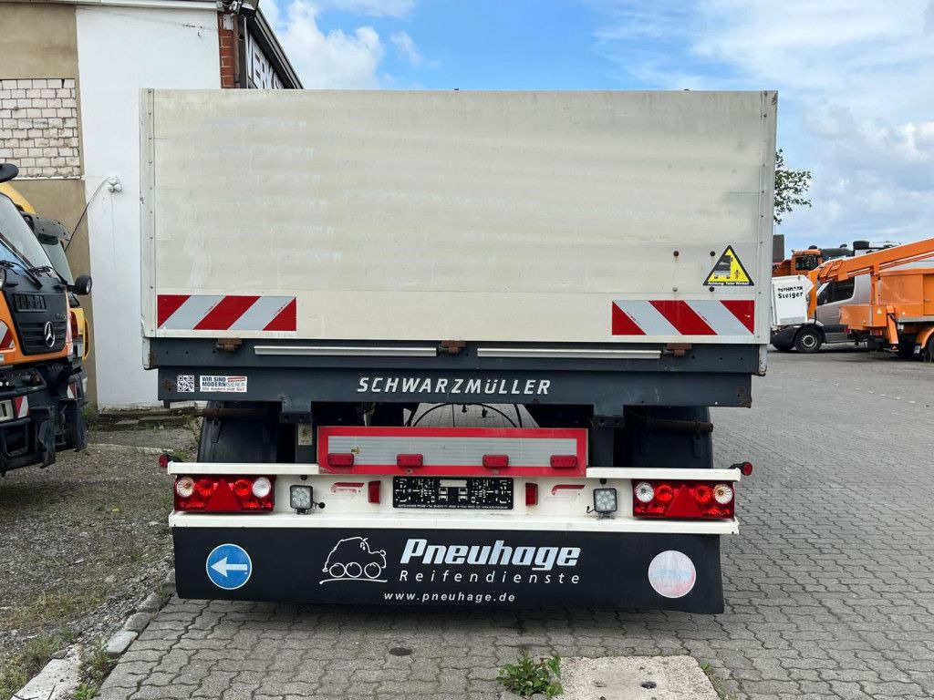 Schwarzmüller PA Pritschenanhänger PA 2 E Baustoffanhänger - Reboque plataforma/ Caixa aberta: foto 4 Schwarzmüller PA Pritschenanhänger PA 2 E Baustoffanhänger - Reboque plataforma/ Caixa aberta: foto 4