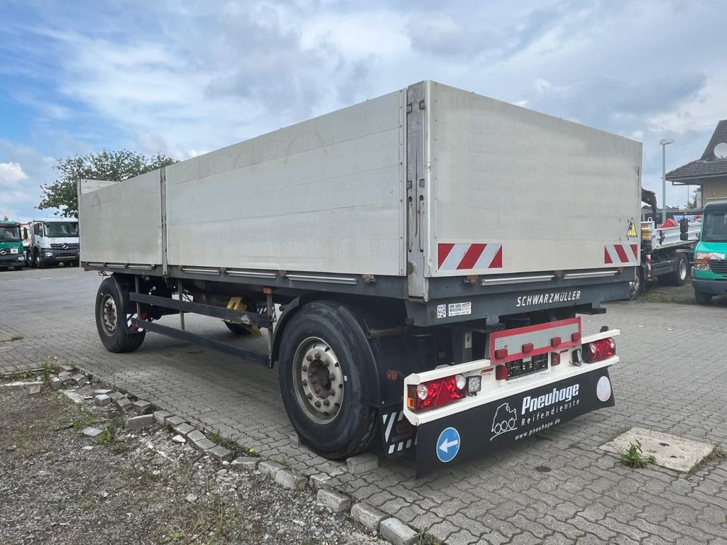 Schwarzmüller PA Pritschenanhänger PA 2 E Baustoffanhänger - Reboque plataforma/ Caixa aberta: foto 5 Schwarzmüller PA Pritschenanhänger PA 2 E Baustoffanhänger - Reboque plataforma/ Caixa aberta: foto 5