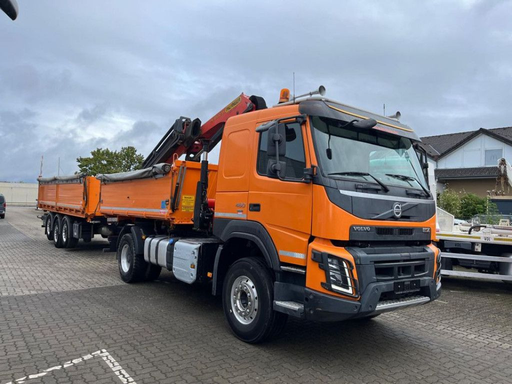 Volvo FMX 460 4x2 2-Achs Kipper Kran Funk+5fach hyd - Camião basculante, Camião grua: foto 2 Volvo FMX 460 4x2 2-Achs Kipper Kran Funk+5fach hyd - Camião basculante, Camião grua: foto 2