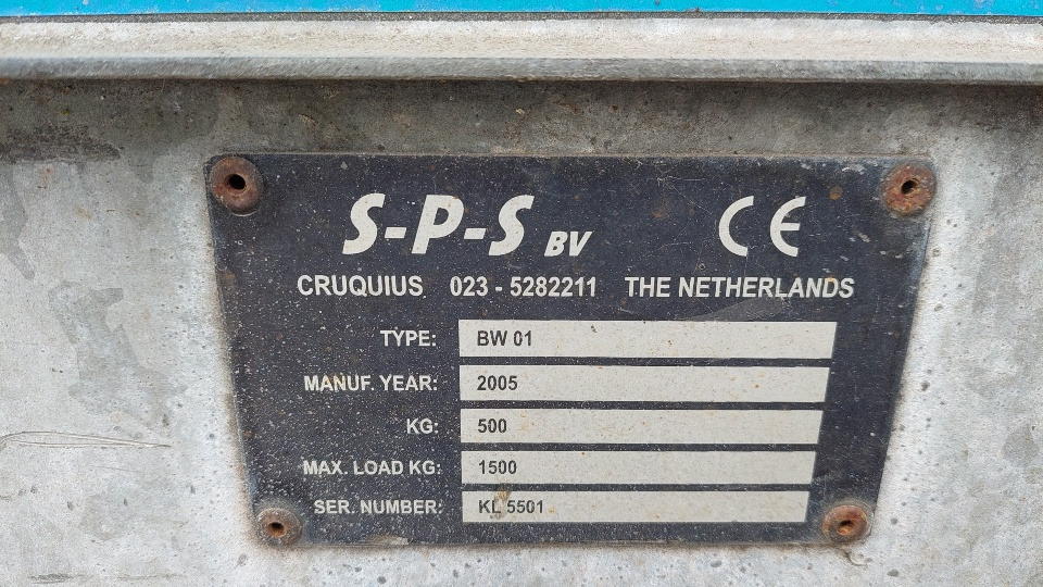 Equipamento aeroportuário SPS BW01/BW03 Baggage cart: foto 7