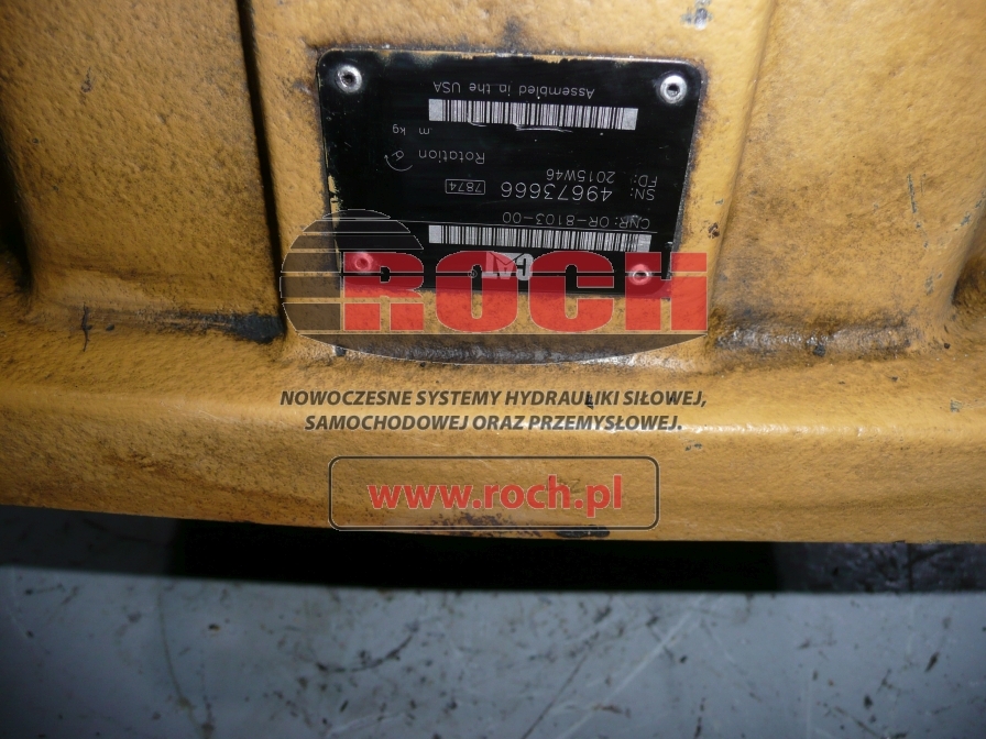 CATERPILLAR + COMMERCIAL OR-8103-00 2015W46 + P11C493BEMB + 27- 053329110005-003 - Bomba hidráulica por Escavadora de rastos: foto 2 CATERPILLAR + COMMERCIAL OR-8103-00 2015W46 + P11C493BEMB + 27- 053329110005-003 - Bomba hidráulica por Escavadora de rastos: foto 2